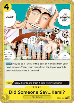Did Someone Say...Kami? (reprint)