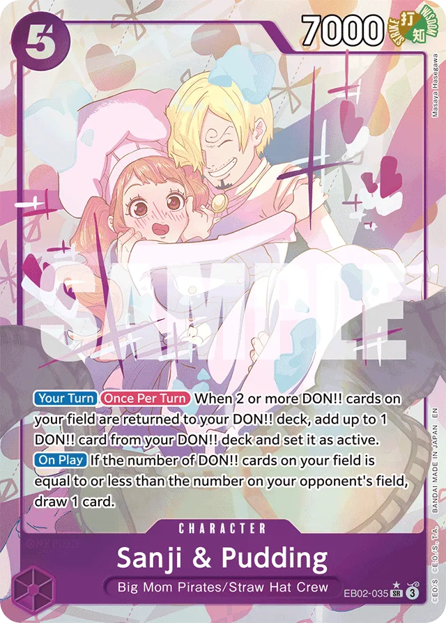 Sanji & Pudding (altArt)