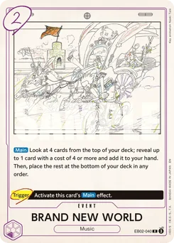 BRAND NEW WORLD (foil)