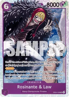 Rosinante & Law (foil)