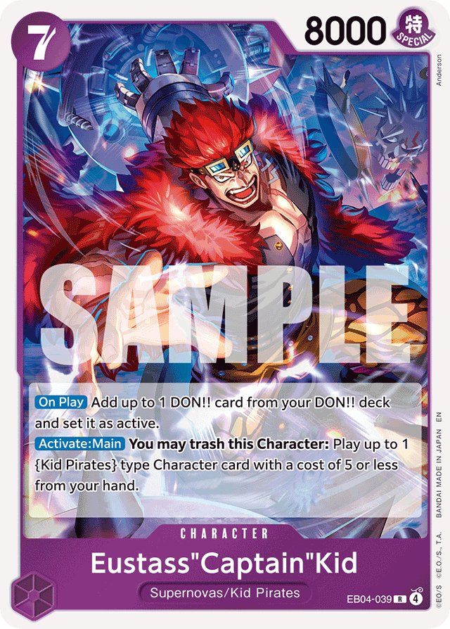 Eustass"Captain"Kid (foil)