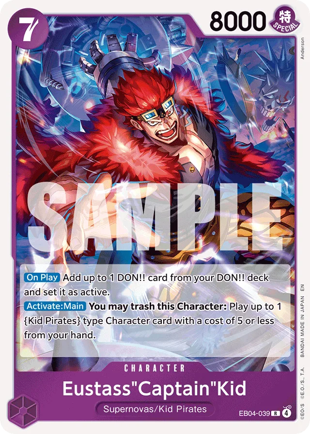Eustass"Captain"Kid (foil)