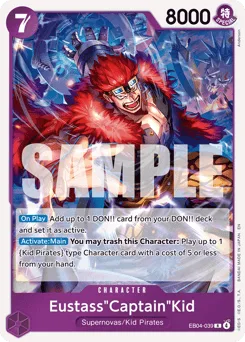 Eustass"Captain"Kid (foil)