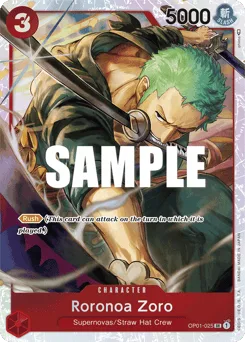 Roronoa Zoro (threeCaptainsAltArt)