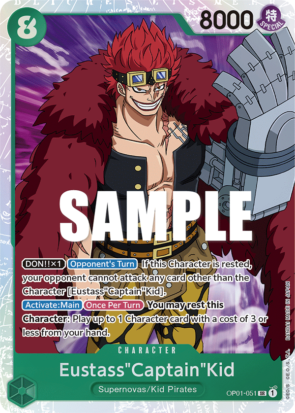 Eustass"Captain"Kid (foil)