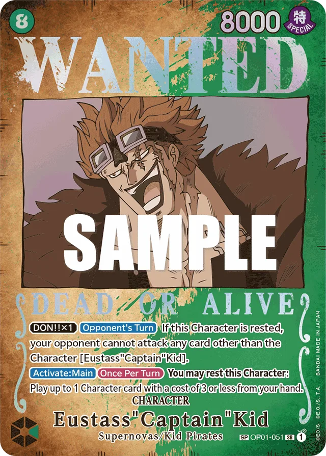 Eustass"Captain"Kid (wantedPoster)