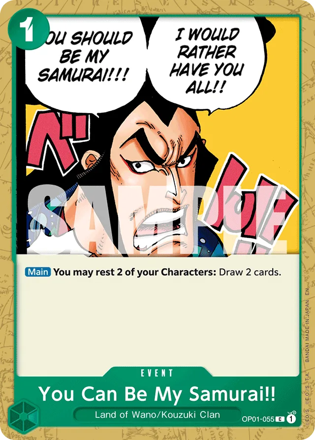 You Can Be My Samurai!! (reprint)