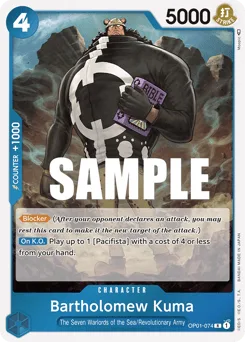 Bartholomew Kuma (foil)