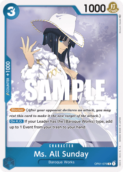 Ms. All Sunday (foil)