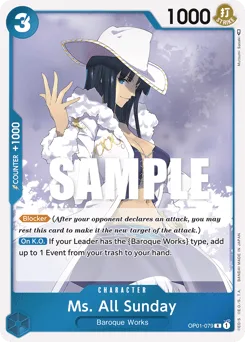 Ms. All Sunday (foil)