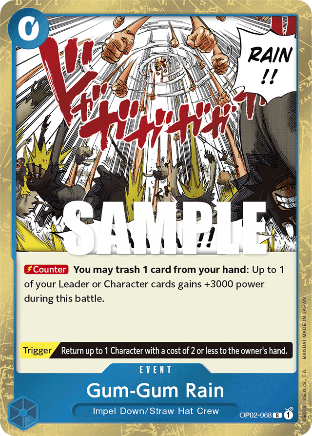 Gum-Gum Rain (foil)