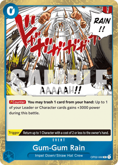 Gum-Gum Rain (foil)
