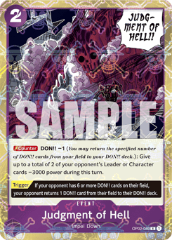 Judgment of Hell (foil)