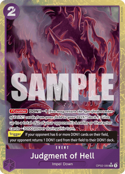 Judgment of Hell (foil)