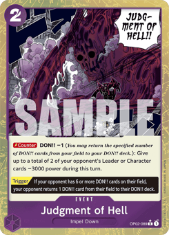 Judgment of Hell (foil)