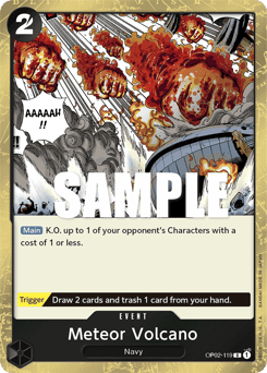 Meteor Volcano (foil)
