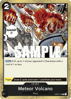 Meteor Volcano (foil)