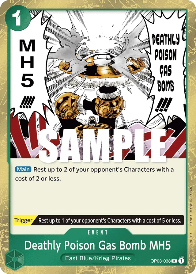 Deathly Poison Gas Bomb MH5 (foil)