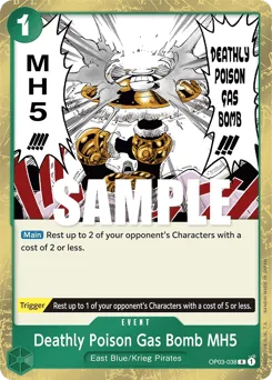 Deathly Poison Gas Bomb MH5 (foil)