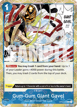 Gum-Gum Giant Gavel