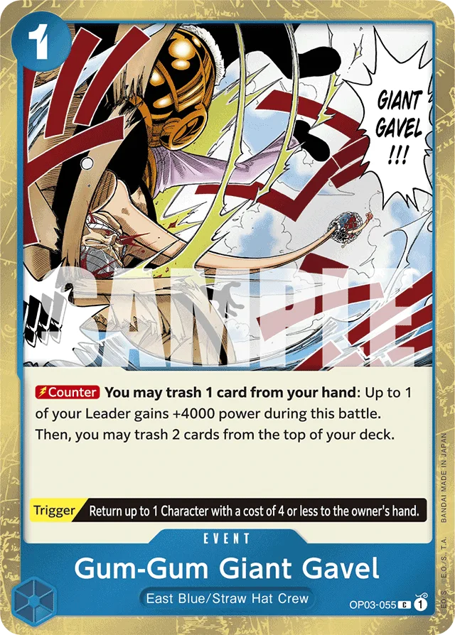 Gum-Gum Giant Gavel (texturedFoil)