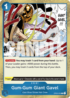 Gum-Gum Giant Gavel