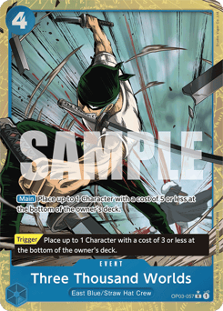 Three Thousand Worlds (foil)
