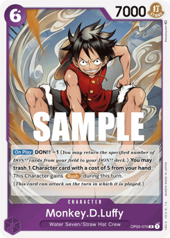 Monkey.D.Luffy (foil)