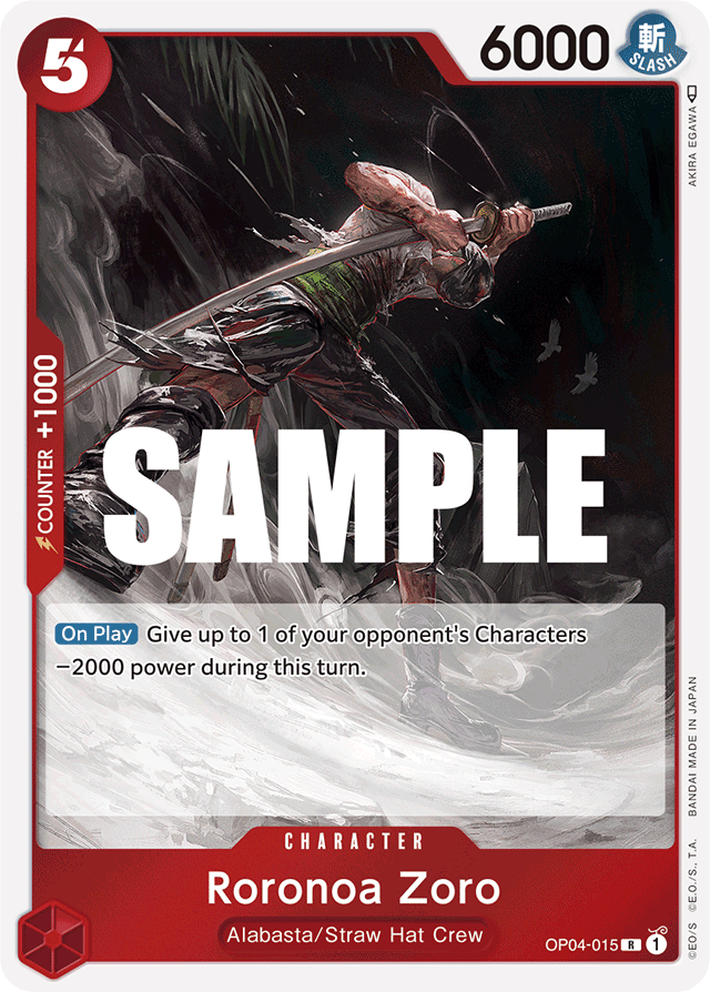 Roronoa Zoro (foil)