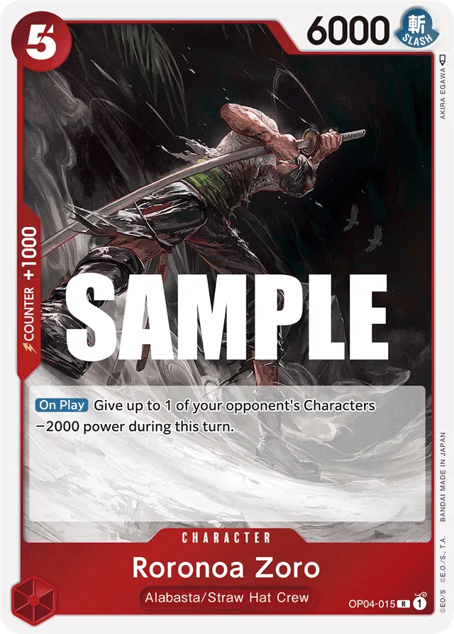 Roronoa Zoro (foil)