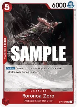 Roronoa Zoro (foil)