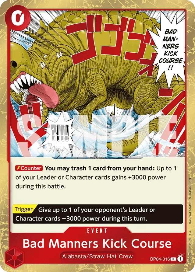 Bad Manners Kick Course (reprint)