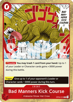 Bad Manners Kick Course (reprint)