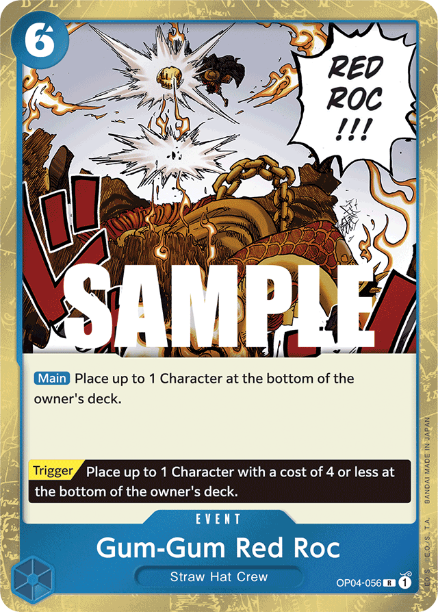 Gum-Gum Red Roc (foil)