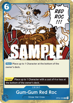 Gum-Gum Red Roc (foil)