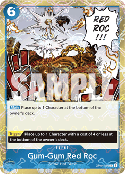 Gum-Gum Red Roc (foil)