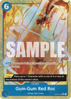 Gum-Gum Red Roc (foil)