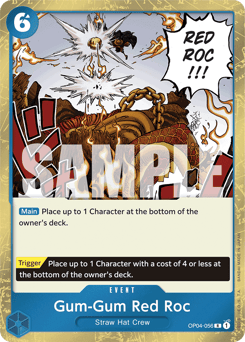 Gum-Gum Red Roc (foil)
