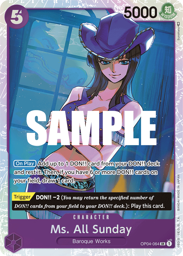 Ms. All Sunday (foil)