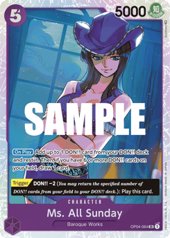 Ms. All Sunday (foil)