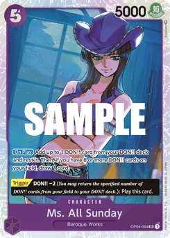 Ms. All Sunday (foil)