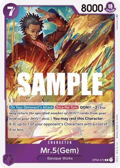 Mr.5(Gem) (foil)