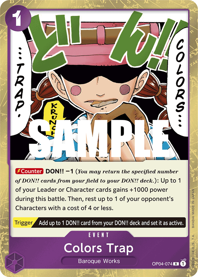 Colors Trap (foil)
