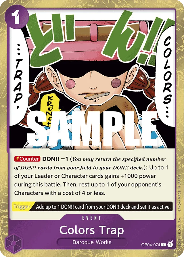 Colors Trap (foil)
