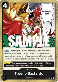Trueno Bastardo (foil)