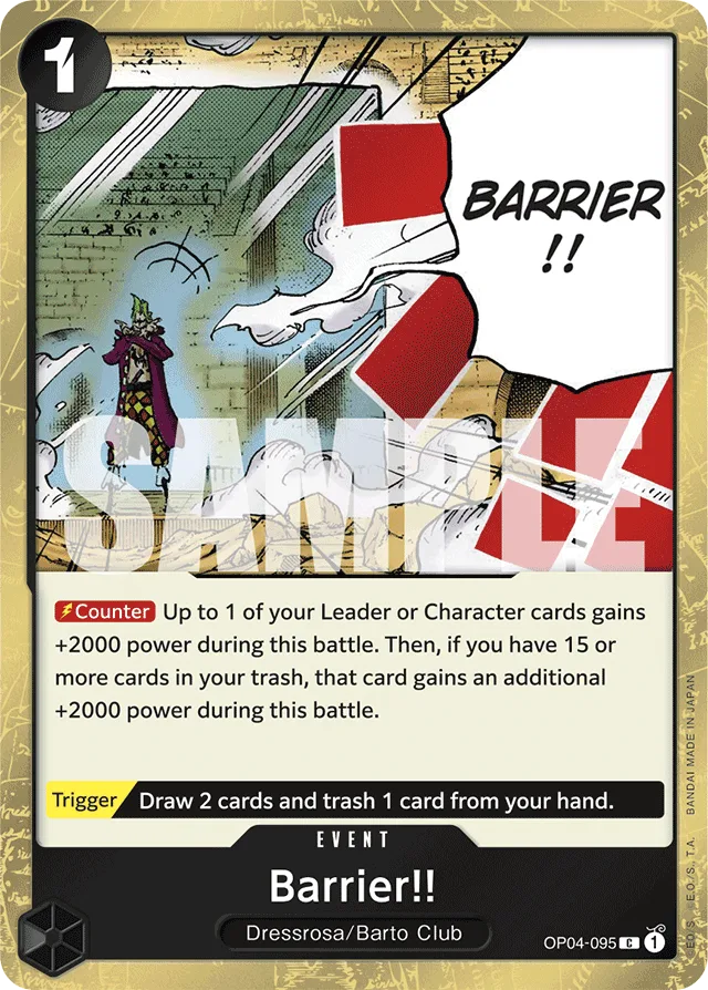 Barrier!! (texturedFoil)