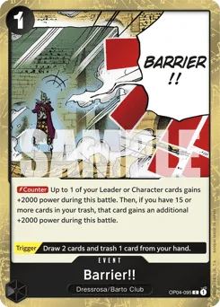 Barrier!! (texturedFoil)