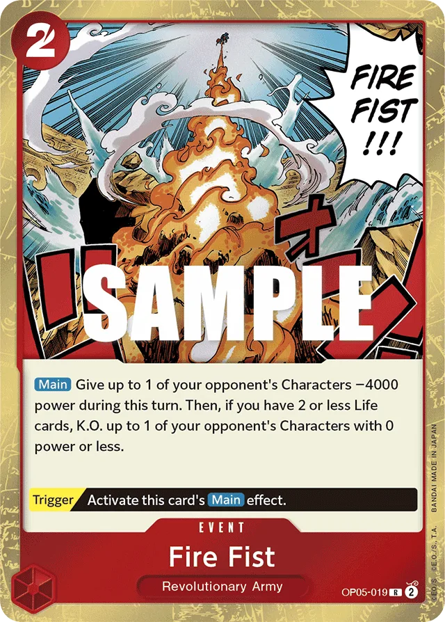 Fire Fist (foil)