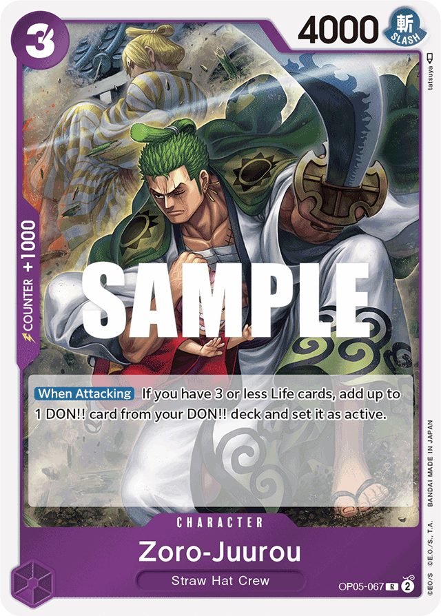 Zoro-Juurou (foil)