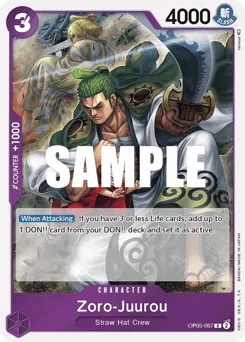 Zoro-Juurou (foil)